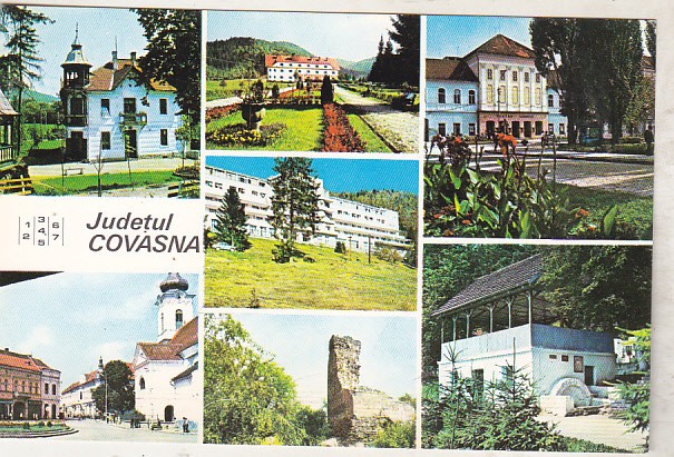 bnk cp Jud Covasna - Vedere - necirculata