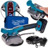 Ventuza vibranta pentru gresie cu acumulator, 21 V, Geko G80670
