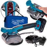 Ventuza vibranta pentru gresie cu acumulator, 21 V, Geko G80670