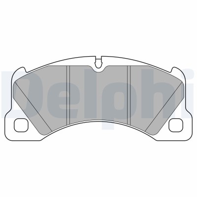 DELPHI LP3629 set placute frana,frana disc foto