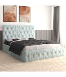 Pat Tapitat Eric Lemon + Saltea Lux Ortopedica 160x200cm