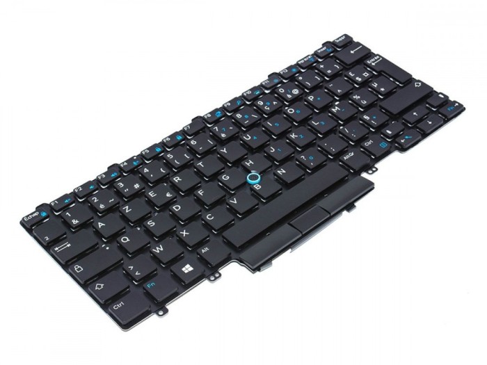 Tastatura laptop second hand Dell Latitude E5450 E5470 5480 E7450 E7470 7480 DPN 0W93F7 Layout Franceza