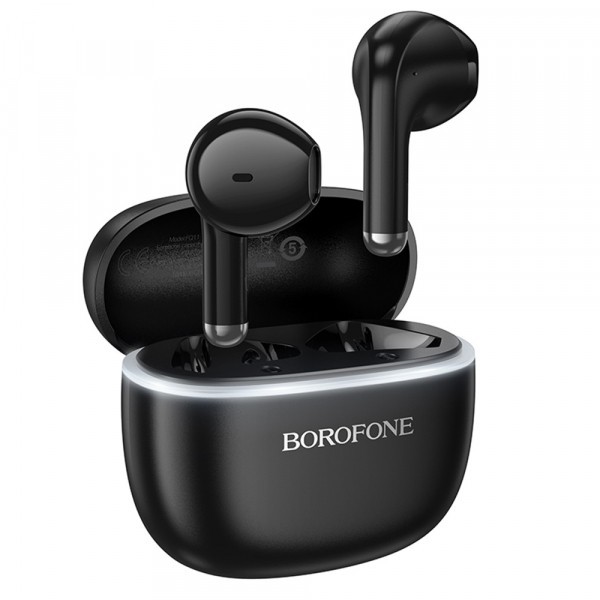 Handsfree Bluetooth Borofone FQ11 Sound, TWS, Negru