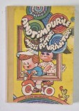 ANOTIMPURILE SI MICII PICTORI VRAJITORI de VICTOR SIVETIDIS , ILUSTRATII DE DUMITRU DOBRICA ,1986 , * MINIMA UZURA