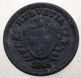 F.117 ELVETIA 1 RAPPEN 1945 B ZINC