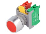 Comutator Acționat Prin Apăsare 22mm 1NC NO