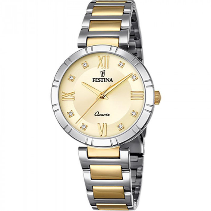 Ceas Dama, Festina, Mademoiselle cu Cristale F16937/B - Marime universala