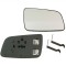 Geam oglinda Opel Astra G 1998-2009 sticla oglinda convexa cu incalzire Dreapta 6428739