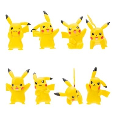 Pokemon Battle Set 8 figurine Pikachu 5 cm foto