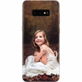 Husa silicon pentru Samsung Galaxy S10 Lite, Girl In Wedding Dress Atest Autumn