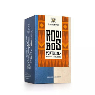 Ceai Rooibos Portocale Bio 18 plicuri Sonnentor foto