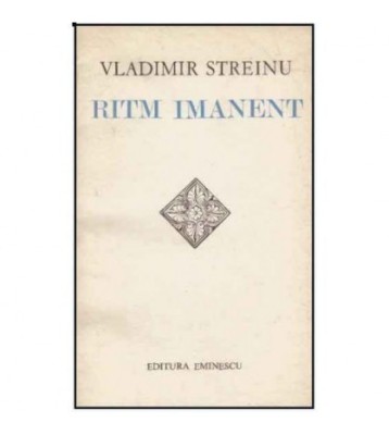 Vladimir Streinu - Ritm imanent - 125215 foto