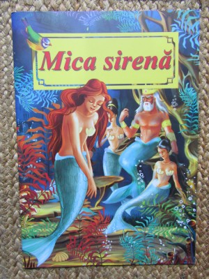MICA SIRENA Poveste ilustrata A4 , Roxel Cart foto