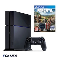 Consola Sony Playstation 4 Ps4 500gb + Controller + Far Cry 5 PlayStation 4, Second-Hand