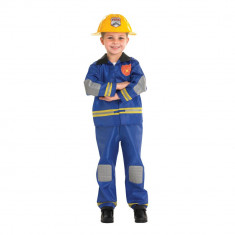 Costum de pompier pentru copii 5-6 ani 116 cm