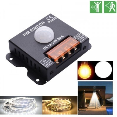Senzor PIR30 Comutator la Detectie Miscare 12V/24V 30A 14L015 XXM foto