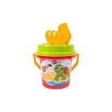 Cumpara ieftin Set de nisip, TechnoK, cu galeata, sortator de forme si accesorii