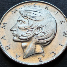 Moneda 10 ZLOTI - POLONIA, anul 1975 *cod 4841 A = A.UNC - Adam Mickiewicz