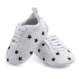 Adidasi - Black star (Marime Disponibila: 6-9 luni (Marimea 19 incaltaminte))