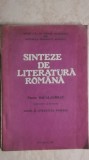 Constanta Barboi - Sinteze de literatura romana pentru bacalaureat, 1987