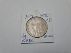 moneda germania rfg 10 m 1972 j.o. foto