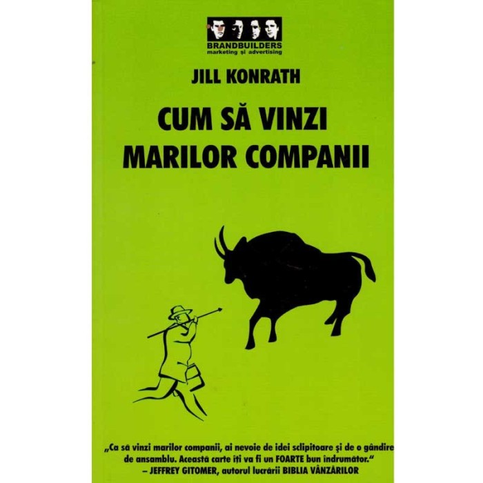 Jill Konrath - Cum sa vinzi marilor companii - 134384