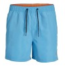 Costum de baie pentru barbati JACK JONES Jpstfiji Jjswim Solid Sn Ps, albastru, 48 - OUTLET