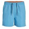 Costum de baie pentru barbati JACK JONES Jpstfiji Jjswim Solid Sn Ps, albastru, 48 - OUTLET