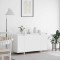 Bufet Alb Alb Lemn 135 x 41 x 75 cm Bufet Alb Dreptunghiular
