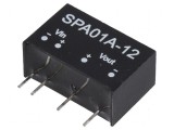 Convertor DC/DC 1W 9-18V la 12V 8-83mA SIP6