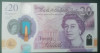 B11 - Bancnota foarte veche - Marea Britanie - Anglia - 20 lire sterline regina