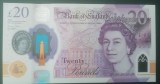B11 - Bancnota foarte veche - Marea Britanie - Anglia - 20 lire sterline regina