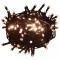 Instalatie cu 300 LED-uri, alb cald, 30 m, PVC