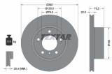 Disc frana BMW 1 (E81), 3 (E90) Motor 118 d, 118 i, 120 d, 120 i, 316 i, 318 d, 318 i, 320 i, 292x22mm, 73.2 mm, OE 34116764641