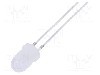 Dioda LED, 5mm, albastru, 8400...10000mcd, 20mA, 2,9...3,6V, OPTOSUPPLY - OSB56A5A32A-0.5