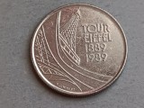 M3 C50 27 - Moneda foarte veche - Franta - 5 franci - comemorativa - 1989, Europa