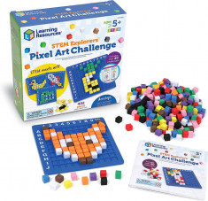 Joc de logica STEM - Arta Pixel PlayLearn Toys foto