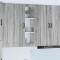vidaXL Dulap suspendat de bucătărie Gri Sonoma 40 x 31 x 100 cm 885101