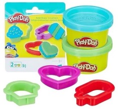 Play-Doh Plastilina set 2x56g + Animalutze si Forme