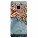 Husa silicon pentru Samsung S9, Abstract Colorful Balloon Triangles
