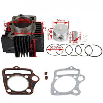 Set motor ATV Cross 4T 125cc (piston 54mm) foto