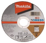 Disc taiere inox, Makita A60U, 115 x 22.23 x 1 mm
