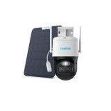 Camera de supraveghere Reolink TrackMix cu panou solar, baterie reincarcabila, WIFI, 4MP, detectare persoana/vehicul, doua obiective