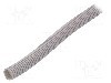 Tub protectie cablu, {{Material}}, diametru interior 14,9mm, gri, AKS ZIELONKA - 444031 -AS