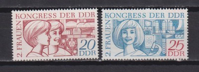 GERMANIA DEMOCRATA 1969 MI 1474-1475 MNH foto