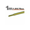 Tub termocontractant galben/verde 1 /0.5 mm 1m lungime, Oem