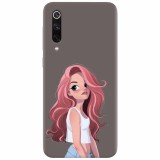 Husa silicon pentru Xiaomi Mi 9, Cute Girl