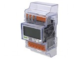 Controler pentru şină DIN &icirc;n impulsuri S0 IP20 65A -40&divide;70&deg;C