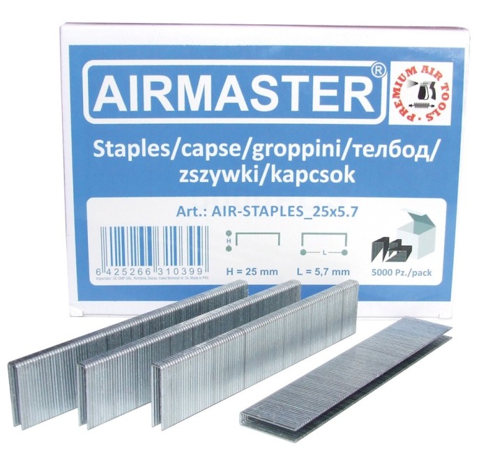 Capse Airmaster 18127, 25 mm, set 5000 bucati