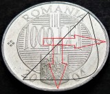 Cumpara ieftin Moneda 1000 LEI - ROM&Acirc;NIA, anul 2004 *cod 5127 B = UNC EROARE SCURGERE MATERIAL, Aluminiu